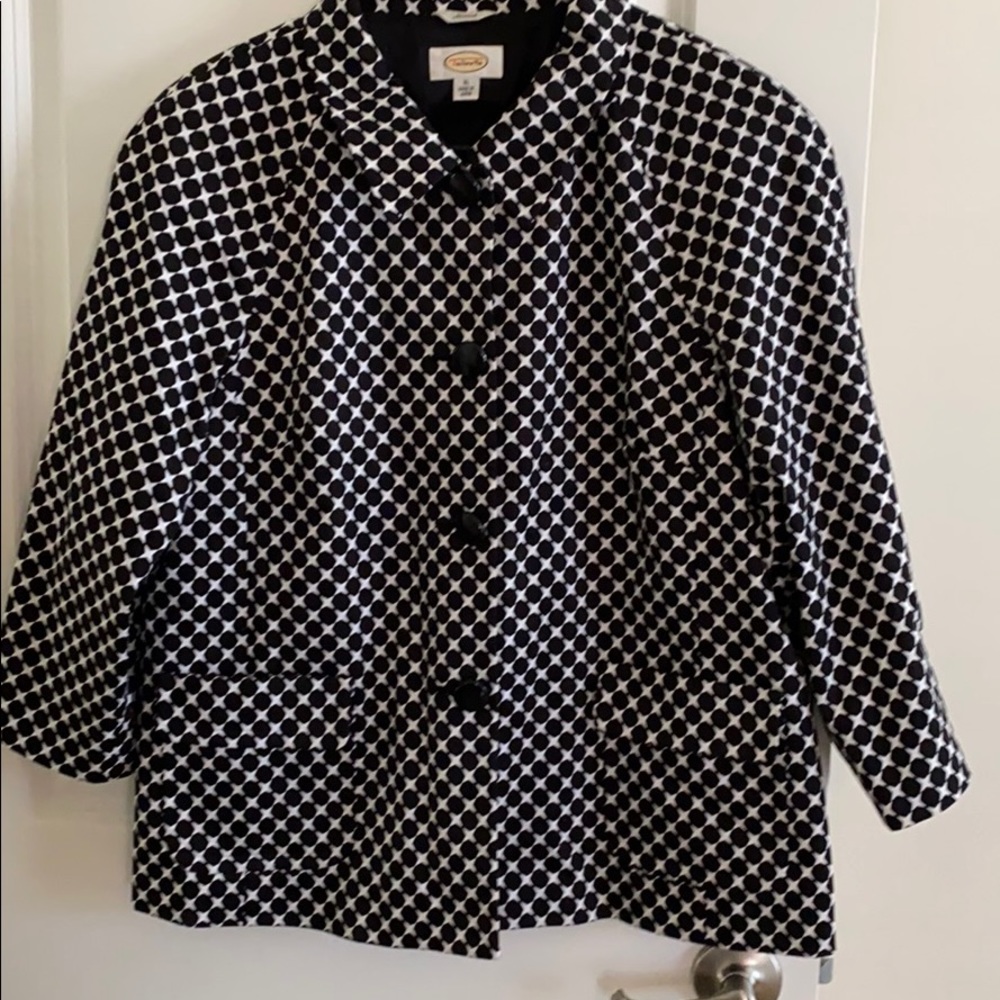 Talbot Black and White Jacket